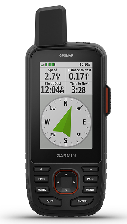 Garmin 0100281200 GPSMAP 67i Communication/SOS/Maps 16GB Memory Black 3" Transflective Color TFT Display, Compatible w/Garmin Explore App  &  Garmin Connect Mobile