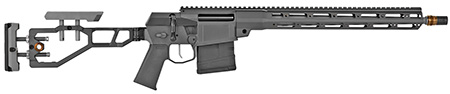 Q LLC FIX6516INGRY The Fix  6.5 Creedmoor 10+1 16" Lightweight Threaded Barrel, Aluminum Receiver w/Picatinny Rail, Free Floating Q-Sert Handguard, Black Folding Adjustable Folding Stock