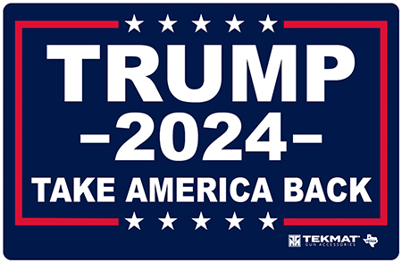TekMat TEK42TRUMPMAGA Trump 2024 Door Mat Rubber 25"x42"