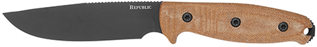 Cold Steel CSFX50FLD Field Survival Knife 5" Fixed Plain CPM S30V SS Blade/ 5" Natural Linen Canvas Micarta Handle Includes Sheath