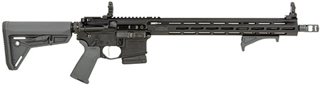 Springfield Armory STV916556YPLC SAINT Victor 5.56x45mm NATO 10+1 16", Black Rec, Gray Magpul SL Stock  &  Grip, Flip-Up Sights, Includes Magpul Angled Grip