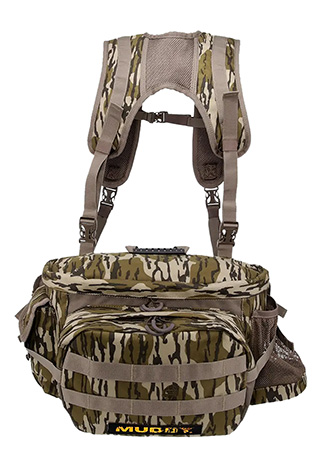 Muddy MUD-BPK-LMBR Pro Lumbar 500 Pack Mossy Oak Bottomland Polyester Zipper/Buckles Closure