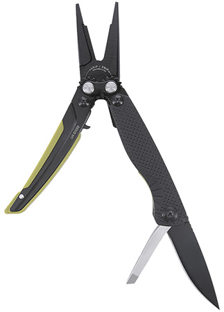 S.O.G SOG29410341 Aegis MT  Black/Moss CRYO 440 SS 4.60" Long GRN Handle