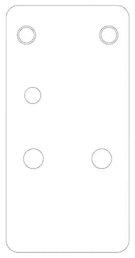 Beretta USA EUS03063 APX A1 Carry Optic Plate Black, Fits Beretta APX A1 Carry, Holosun K Series Pattern Footprint Mount