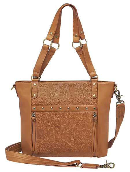 GTM  GTM-122/DBTN     BOHO SHLDR TOTE         TAN