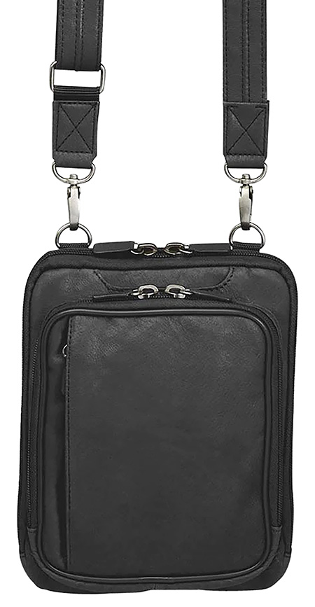 GTM  GTM-99/BK        CROSSBODY SHLDR POUCH   BLK