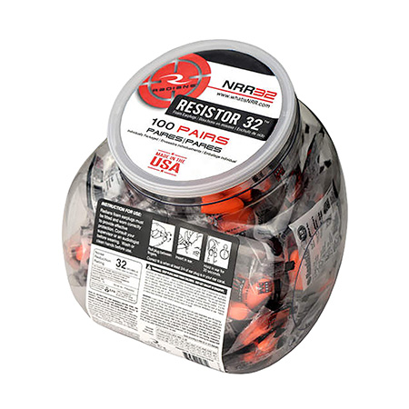 Radians FP8000RD/100 Foam Ear Plugs  32 dB In The Ear Orange