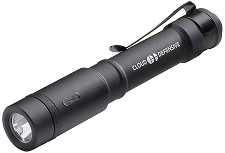 Cloud Defensive CHICRO01BLK Chicro Admin Light  Black Anodized 35/350 Lumens  White LED