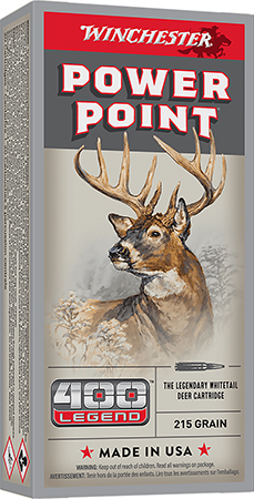 Winchester Ammo X4001 Power-Point  400Legend 215gr 20 Per Box/10 Case