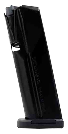 Shield Arms SAS15NCGEN3 S15 Magazine Gen 3 15rd Flush 9mm Luger Fits Glock 48/43X Black Steel