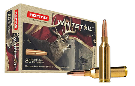 Norma Ammunition 20166592 Dedicated Hunting Whitetail 6.5PRC 140gr Pointed Soft Point 20 Per Box/10 Case
