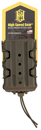 High Speed Gear 16TA01OD TACO V2 OD Green Polymer, 2" Belt Clip/MOLLE U-Mount, Compatible w/ Rifle Mags