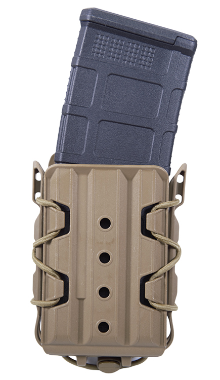 High Speed Gear 16TA01CB TACO V2 Coyote Brown Polymer, 2" Belt Clip/MOLLE U-Mount, Compatible w/ Rifle Mags