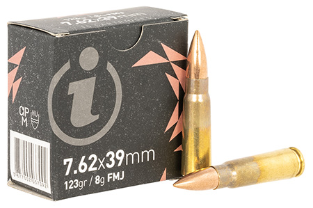 Igman IGMAN762 Centerfire Rifle  7.62x39mm 123 gr Full Metal Jacket 840 Per Box/ 1 Case
