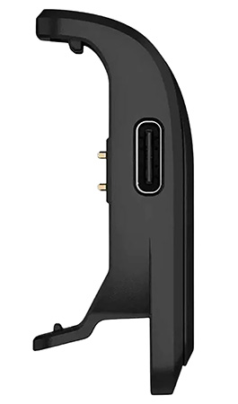 Garmin 0101302304 Charging Clip For Standard Battery Pack  Black Compatible with Alpha T20/Alpha TT25