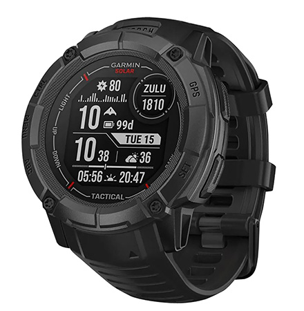 Garmin 0100280513 Instinct 2X Solar Tactical Edition GPS/Smart Features 64MB Memory Black 50mm