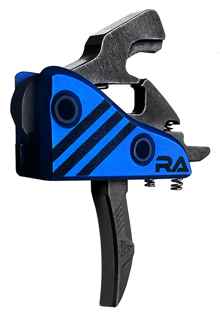 Rise Armament RA524DEFENSE Blitz Defense Single-Stage Hybrid with 4.50 lbs Draw Weight, Blue Housing  &  Black Trigger for AR-Platform, Includes Pins