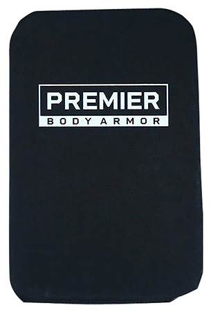 Premier Body Armor BPP9152 Backpack Panel Vertx Ready Pack 3.0 Level IIIA Kevlar Core w/500D Cordura Shell Black