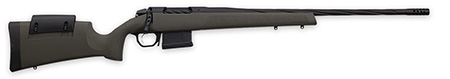 Weatherby 3WRXP7MMPR4B 307 Range XP 7mm PRC 5+1 22" Fluted Barrel, Black Barrel/Rec, OD Green Synthetic Stock with Adj. Cheek Rest, Accubrake Muzzle Brake, TriggerTech Trigger