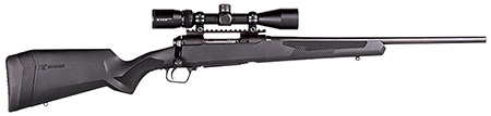 Savage Arms 58130 110 Apex Hunter XP 400 Legend 4+1 18" Carbon Steel, Black, Synthetic AccuFit Stock, Vortex Crossfire II 3-9x40mm Scope