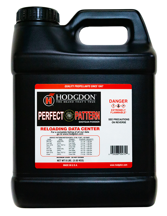 Hodgdon PP8 Perfect Pattern Powder Shotgun 12 Gauge Gauge 8 lb