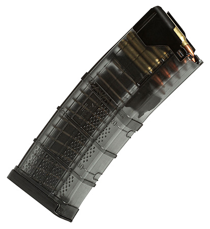 Lancer L5AWML1030SMK L5AWM  Smoke Detachable 10rd 5.56x45mm NATO for AR-Platform