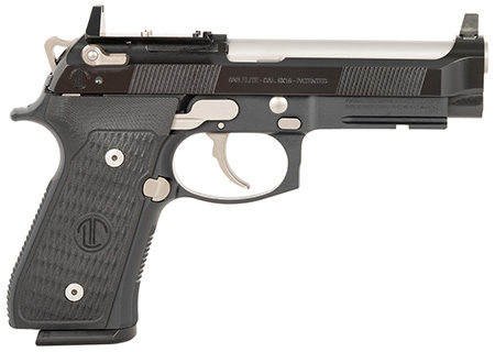 Langdon Tactical Tech LTT92ETJNRR Beretta 92 Elite  9mm Luger 18+1 4.70" Stainless Steel Barrel, Black Optic Cut/Serrated Steel Slide, Black Cerakote Frame w/Picatinny Rail, Black VZ G10 Grip