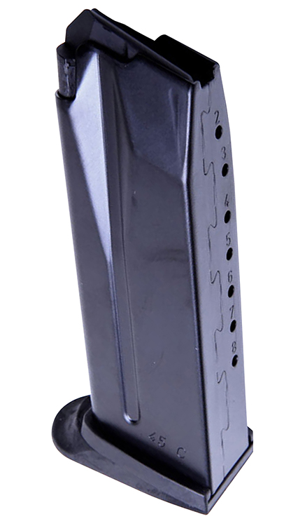 HK 50248621 45C  Black Detachable with Extended Floor Plate 8rd 45 ACP for H & K USP Compact/45 Compact