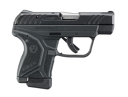 Ruger 13747 LCP II *CA Compliant 22 LR 10+1 2.75" Satin Stainless Barrel, Black Oxide Serrated Slide  &  Textured Polymer Frame/Grip, Lite Rack System
