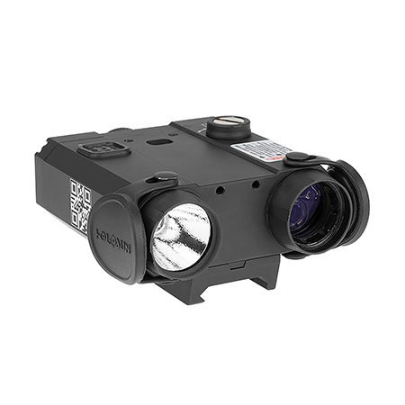 Holosun LS420G LS420G  Matte Black Green Laser  &  IR Pointer/Illuminator Coaxial Dual Laser 600 Lumen White Light