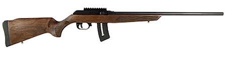 Rossi RS22W2111WD RS22  Full Size 22 WMR 10+1 21" Matte Black Steel Barrel, Matte Black Picatinny Rail Steel Receiver, Fixed Hardwood Stock