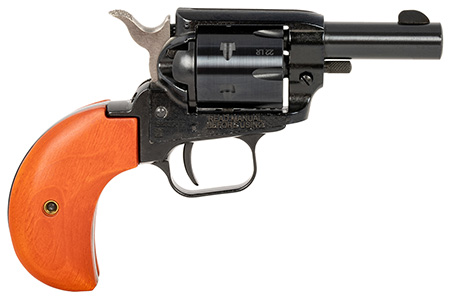 Heritage Mfg BK22B2BH Barkeep  22 LR 6 Shot, 2.68" Black Oxide Steel Barrel, Black Oxide Zinc Alloy Frame, Black Oxide Cylinder, Cocobolo Bird Head Grip, Manual Safety, Exposed Hammer