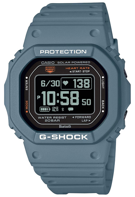G-shock/vlc Distribution DWH56002 G-Shock Move Series Fitness Tracker Blue/Gray Size 145-215mm