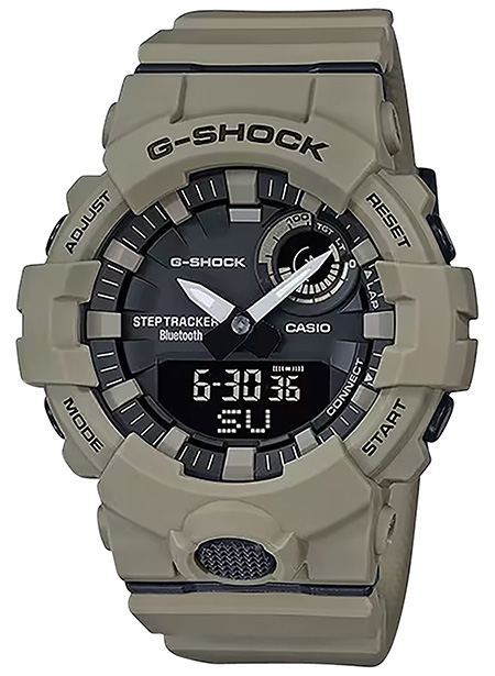 G-shock/vlc Distribution GBA800UC5A G-Shock Tactical Move Power Trainer Fitness Tracker Tan