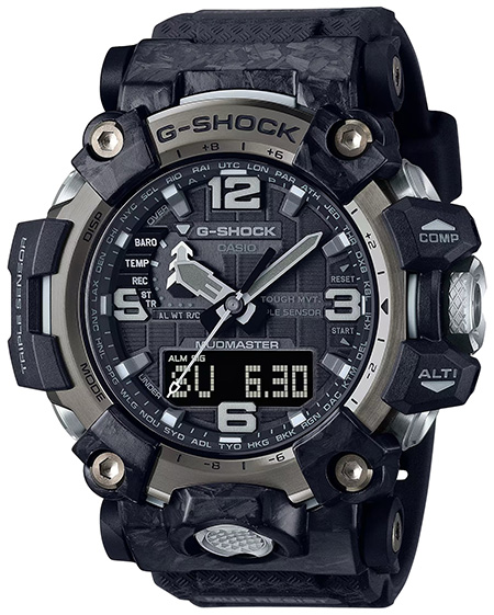 G-shock/vlc Distribution GWG20001A1 G-Shock Tactical MudMaster Keep Time Black Features Digital Compass
