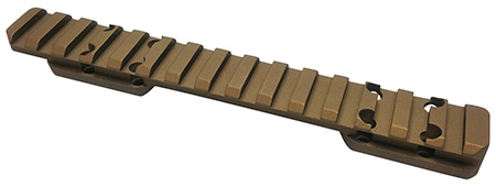 Talley PXMSB735 Browning X-Bolt Smoked Bronze Picatinny Rail  Magnum Action 20 MOA