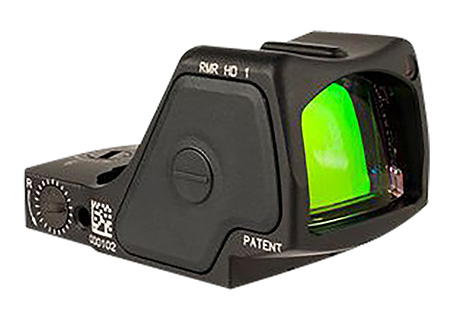 Trijicon 3200001 RMR HD Matte Black 1 x 0.89" x 0.67" 1 MOA Red Dot/55 MOA Circle Multi Reticle