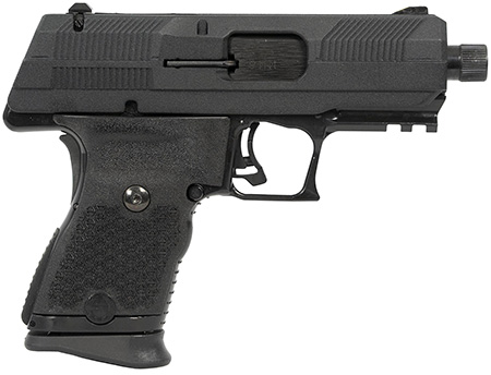 Hi-Point YC9 YC9  9mm Luger 10+1 4.12" Black Steel Threaded Barrel, Black YC9 Styled/Serrated Slide, Black Polymer Frame w/Picatinny Rail, Black Plastic Grips