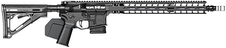 Radian Weapons R0259 Model 1 Carbine *CA Compliant 223 Wylde 10+1 16", Radian Black Billet Rec/M-Lok Handgaurd, Paddle Grip  &  Fixed CTR Stock, Dead Air Keymo Flash Hider, Ambi Controls, Vertex Trigger