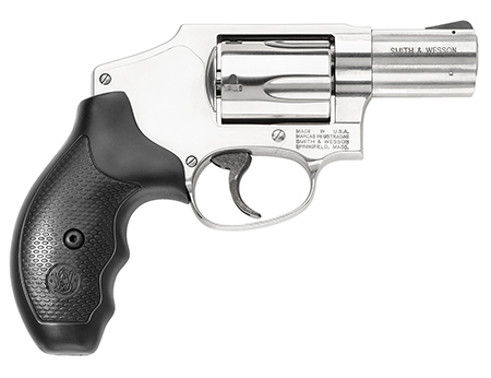 Smith  &  Wesson 163690 Model 640 *CA Compliant 357 Mag or 38 S&W Spl +P 5 Shot 2.12" Stainless Steel Barrel/Cylinder, Satin Stainless Steel J-Frame, Snag-free Enclosed Hammer, Internal Lock
