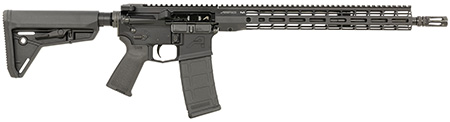 Aero Precision APCR640437 M4E1  223 Rem/5.56 NATO 30+1 16" Black QPQ Steel Threaded Barrel, Black Anodized Receiver, 15" ATLAS R-ONE M-LOK Handguard, Black Synthetic Magpul SL Stock  &  Grip