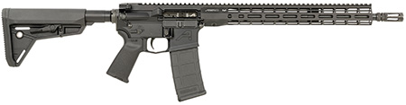 Aero Precision APCR640439 M4E1  5.56x45mm NATO 30+1 16" Heavy Mid-Length Barrel, Black, 15" R-ONE M-LOK Handguard, Magpul Grip/SL Carbine Stock, Ambi Charging Handle/Safety