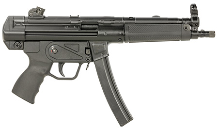 Century Arms HG6034ALN AP5 CORE 9mm Luger 30+1 8.90" Threaded Barrel, Black, Stamped Metal Rec, Fixed Front/Drum Rear Sights, Includes Sling (1 Mag)