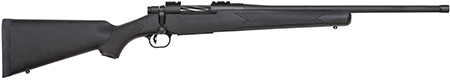Mossberg 28175 Patriot Synthetic 400 Legend 4+1 20" Fluted w/Recessed Match Crown, Blued Barrel/Rec, Black Synthetic Stock, Spiral-Fluted Bolt, Adj. LBA Trigger, Weaver Scope Mount