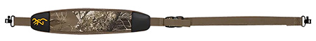 Browning 12201460 Big Game  Realtree Edge Neoprene, 25"- 50" L, Rubber Shoulder Pad, Includes Swivels