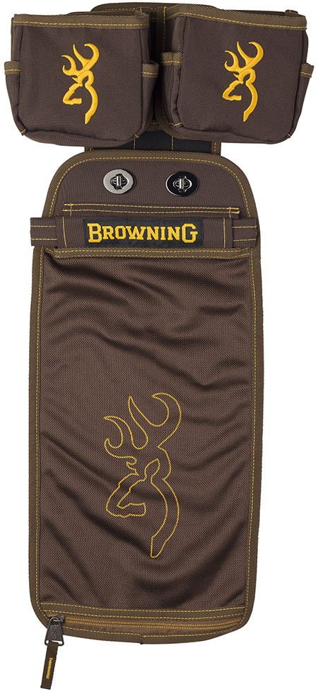 Browning 125188 Comp Series Shell Pouch Brown Polyester