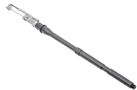 CMMG 22D7C6C Replacement Barrel Kit with Bolt Carrier Group, 22 LR 16.10" Threaded, Black Nitride Chromoly Steel, Fits AR-15/Mk4