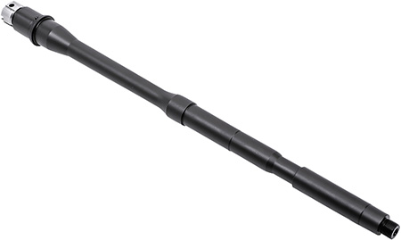 CMMG 22D7C4A Replacement Barrel Kit with Collar, 22 LR 16.10" Threaded, Black Nitride Chromoly Steel, Fits AR-15/Mk4