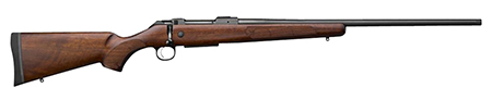CZ-USA 07712 CZ 600 American ST2 308 Win 5+1 20" Threaded, Black Barrel/Rec, Walnut Stock, Adj. Trigger