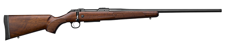 CZ-USA 07723 CZ 600 American ST3 300 Win Mag 3+1 24" Threaded, Black Barrel/Rec, Walnut Stock, Adj. Trigger
